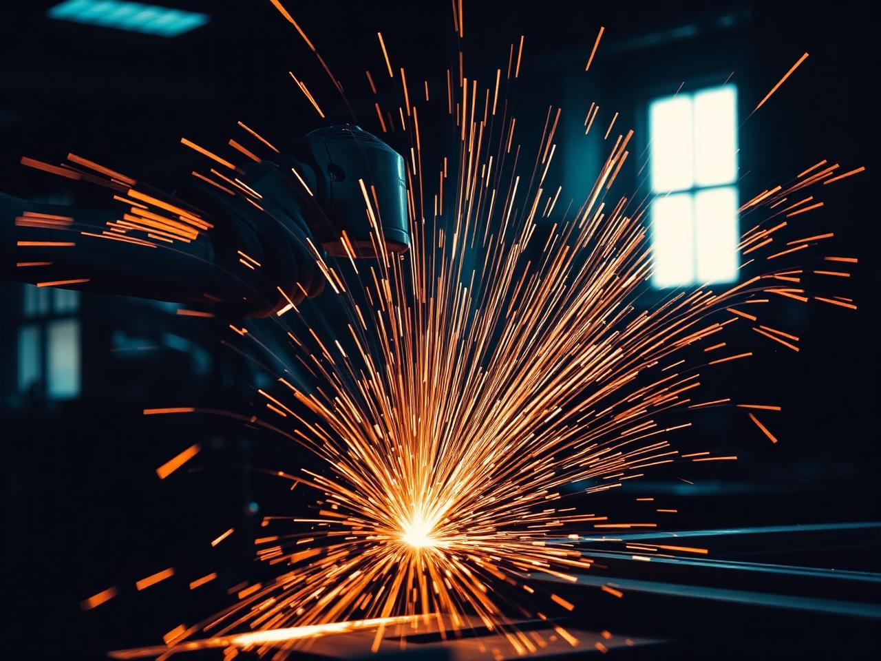 Metal cutting work in Europe