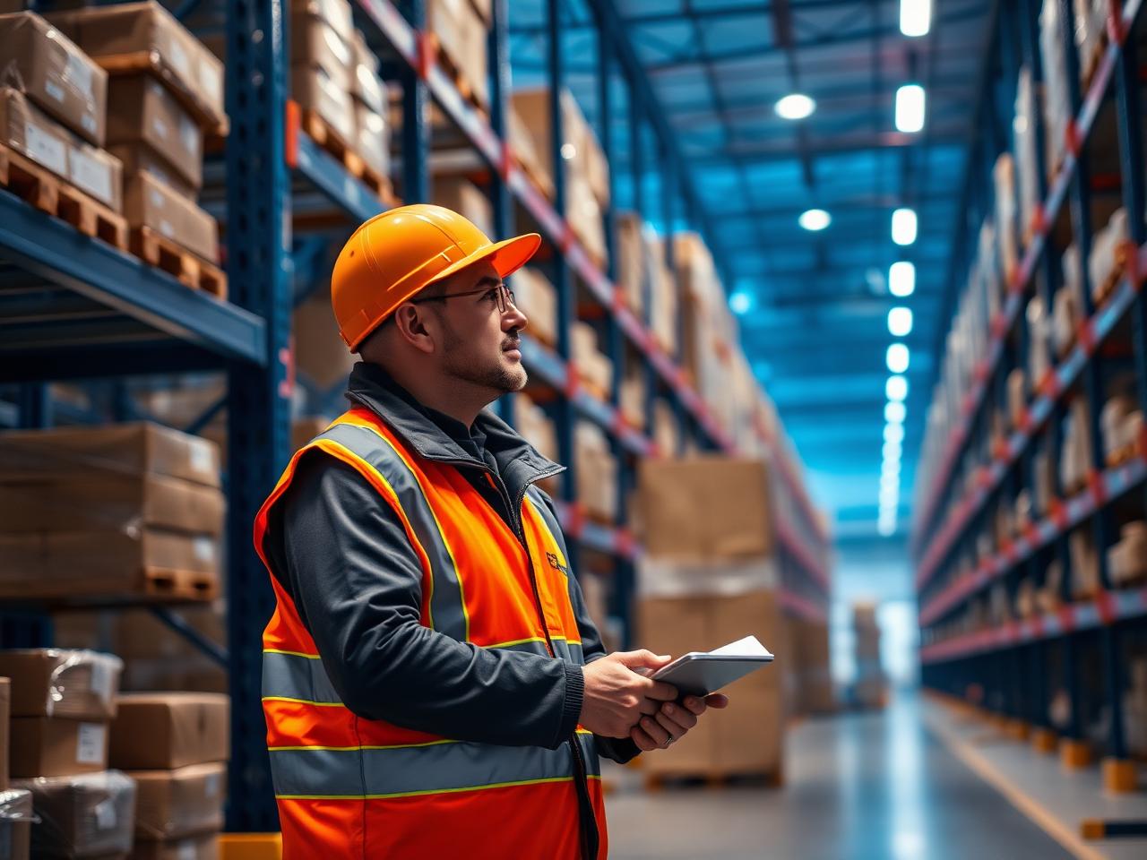 Warehouse work in Europe